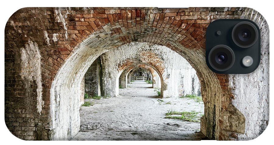 Florida iPhone Case featuring the photograph Arches - Ft. Pickens by Bill Chambers