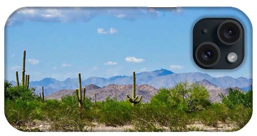 Arizona iPhone Case featuring the photograph Arizona Desert Hidden Valley by Judy Kennedy