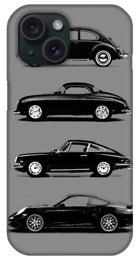 Porsche iPhone Case featuring the photograph Evolution by Mark Rogan