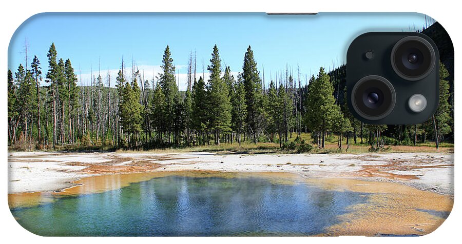 Tranquility iPhone Case featuring the photograph At Lake by Clàudia Clavell Fotografía