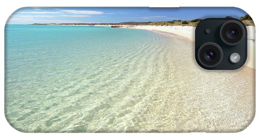 Long iPhone Case featuring the photograph Australian Beach Paradise by Georgeclerk