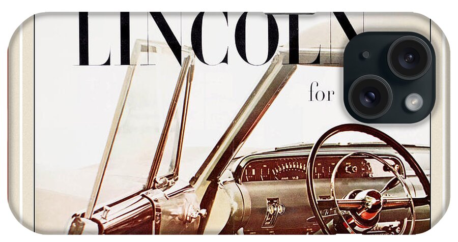 1952 Lincoln iPhone Case featuring the photograph Automotive Art 66 by Andrew Fare