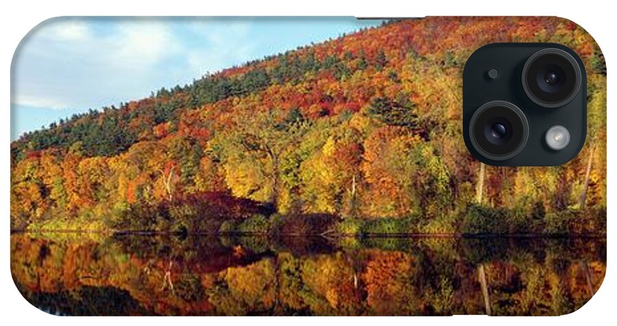 Tranquility iPhone Case featuring the photograph Autumn Colors Along Connecticut River by Visionsofamerica/joe Sohm
