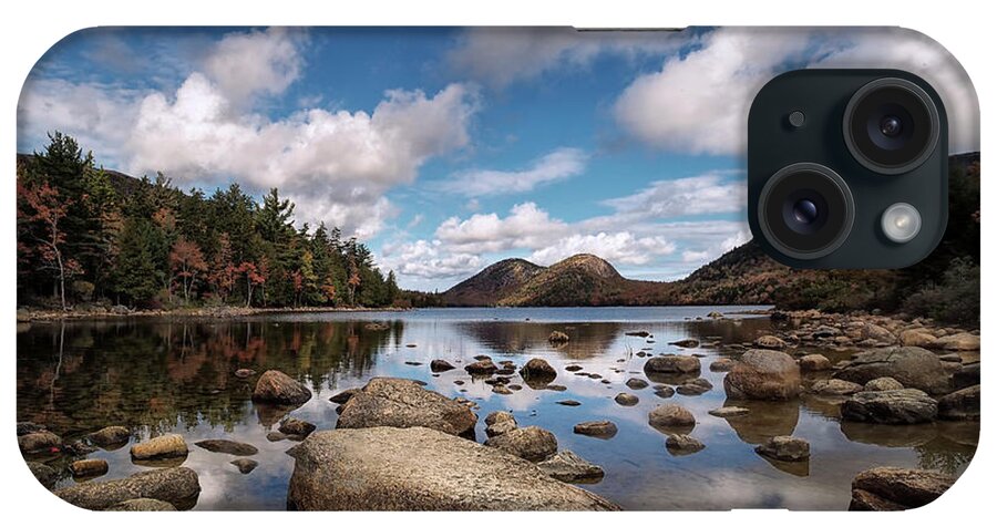 Maine iPhone Case featuring the photograph Autumn In Acadia by Robert Fawcett