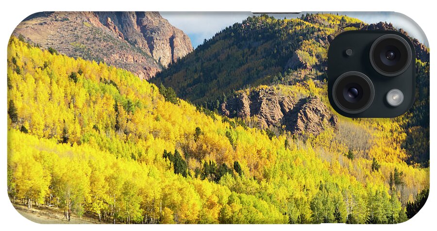 Pikes Peak iPhone Case featuring the photograph Autumn on the Pikes Peak by Steven Krull