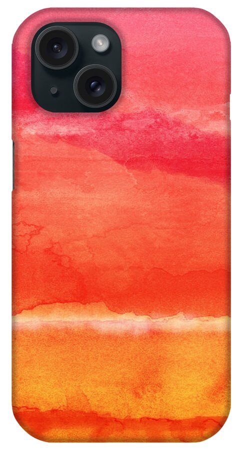 Abstract iPhone Case featuring the painting Awakened 5 - Art by Linda Woods by Linda Woods