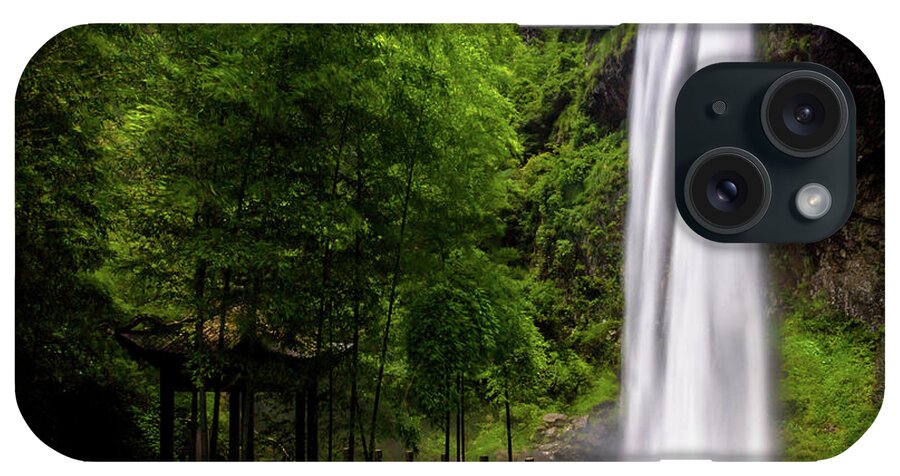 Water iPhone Case featuring the photograph BaiYun Waterfall II by William Dickman