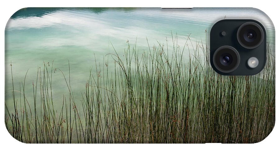 Scenics iPhone Case featuring the photograph Banyoles And Lake Banyoles In Catalonia by Marc Princivalle For Imagesconcept.com