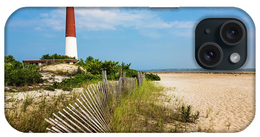 #faatoppicks iPhone Case featuring the photograph Barnegat Lighthouse, Sand, Beach, Dune by Dszc