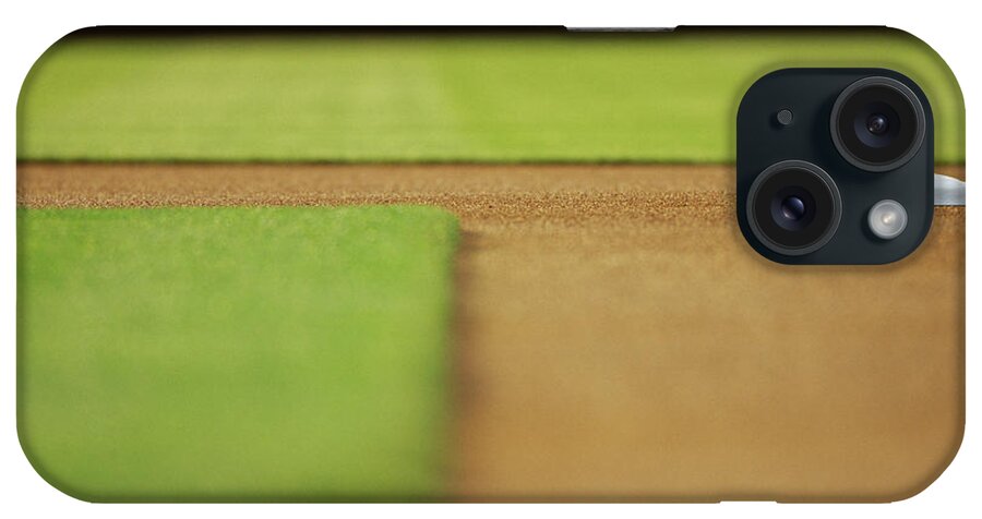 Recreational Pursuit iPhone Case featuring the photograph Baseball Diamond by William R. Sallaz