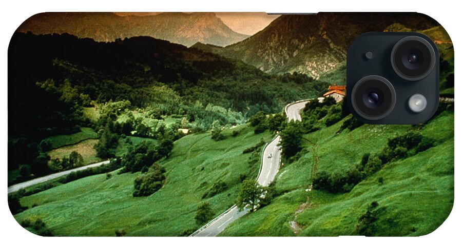 Scenics iPhone Case featuring the photograph Basque Country Landscape by Doug Menuez / Forrester Images