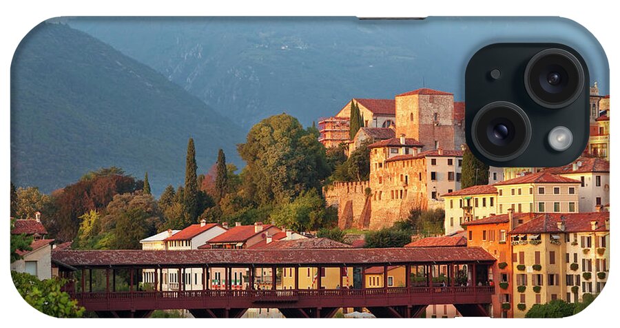 Tranquility iPhone Case featuring the photograph Bassano Del Grappa & Ponte Degli by Peter Adams
