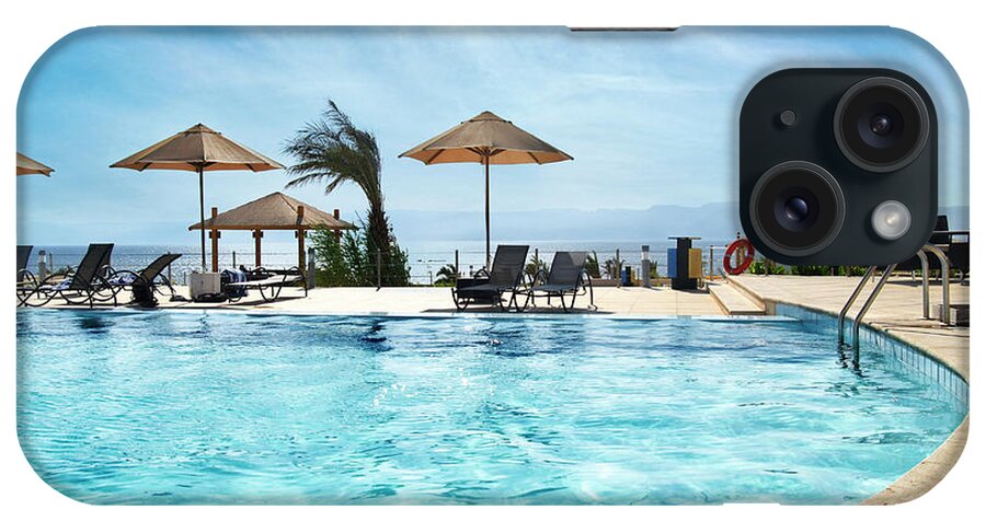 Aqaba iPhone Case featuring the photograph Beach in Aqaba, Jordan by Jelena Jovanovic