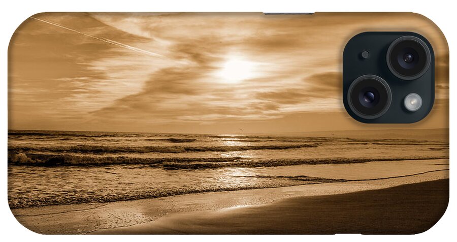 Beach iPhone Case featuring the photograph Beach Sunset 3 by Jason Hughes