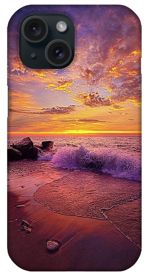 Life iPhone Case featuring the photograph Beautiful Things Never Ask For Attention by Phil Koch