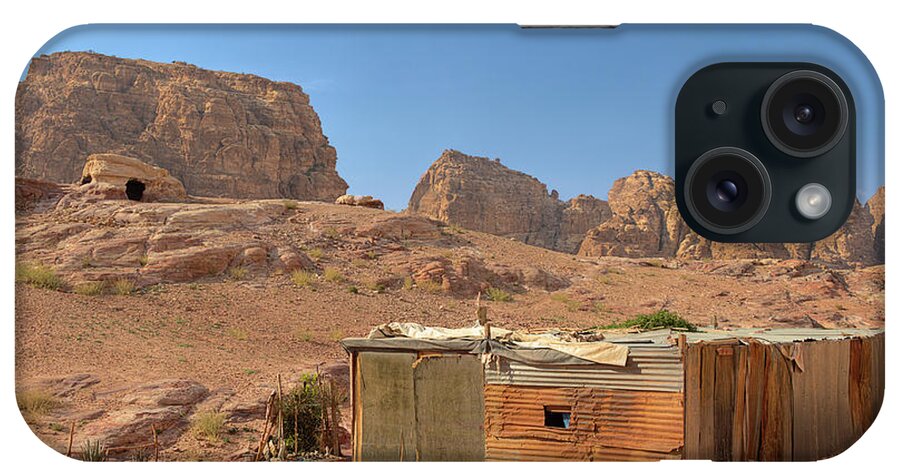 Nicola Nobile iPhone Case featuring the photograph Bedouin Mountain Home by Nicola Nobile