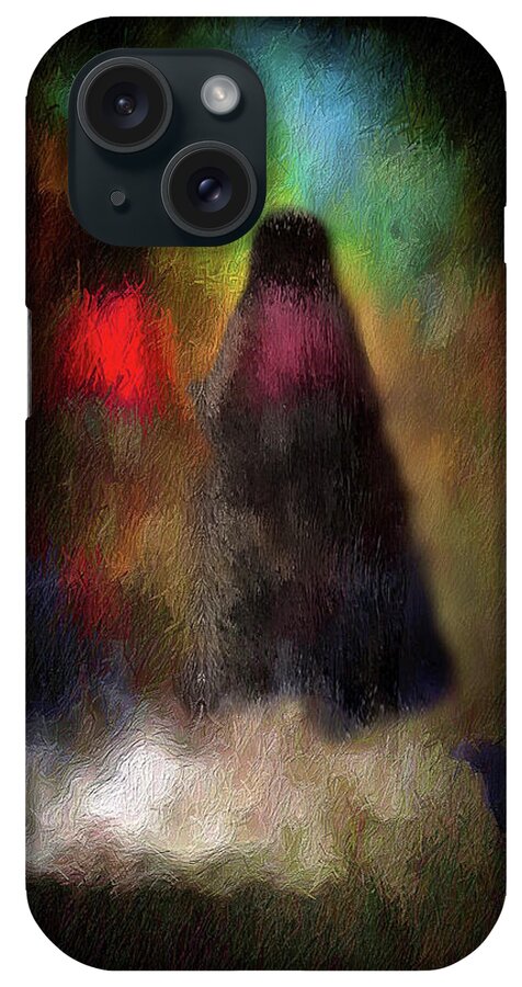  iPhone Case featuring the digital art Befriending The Witch by Melissa D Johnston