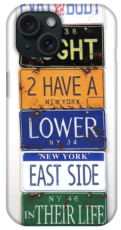 Berlin Lower East Side iPhone Case featuring the digital art Berlin Lower East Side by Gregory Constantine