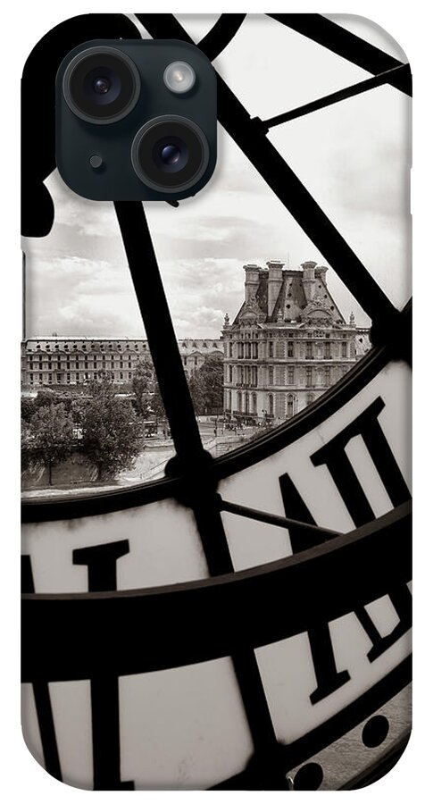 Clock iPhone Case featuring the photograph Big Clock by Chris Bliss
