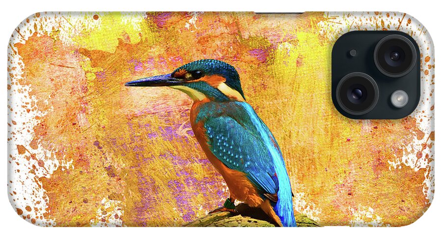 Bird Collection 2 iPhone Case featuring the mixed media Bird Collection 2 by Ata Alishahi