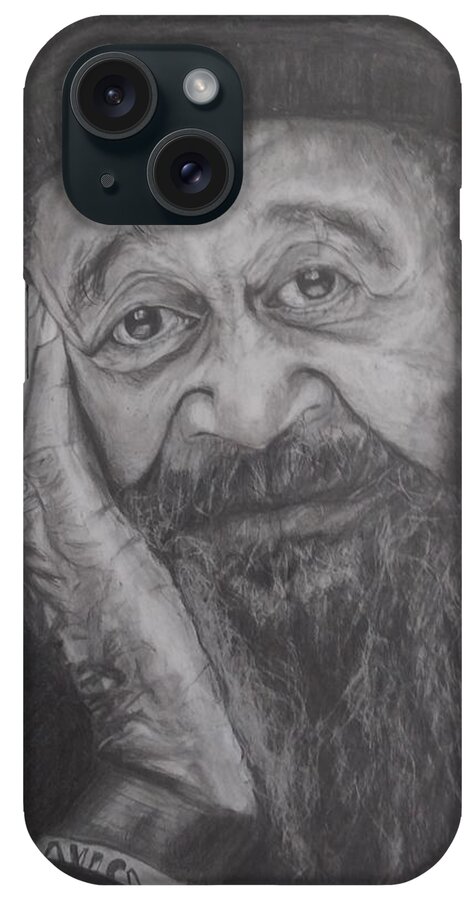 Portrait iPhone Case featuring the drawing Birth Of Portrait by Michelle Gilmore
