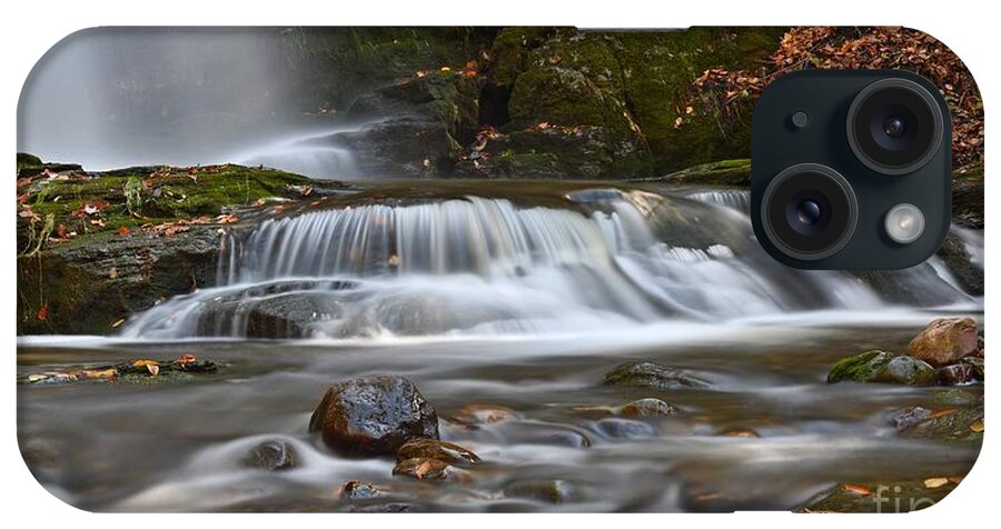 Water Fall iPhone Case featuring the photograph Bittersweet Falls by Steve Brown