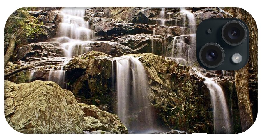 Waterfall iPhone Case featuring the photograph Black Mountain Falls 5 by Marty Koch