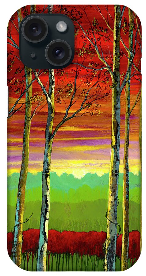 Ford Smith iPhone Case featuring the painting Blissfully Aware by Ford Smith