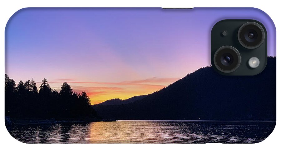 Blue iPhone Case featuring the photograph Blue Dusk by Kevin Bergen