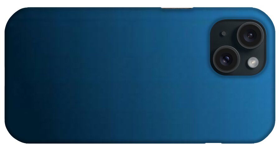 Oil iPhone Case featuring the painting Blue Totem by Archangelus Gallery