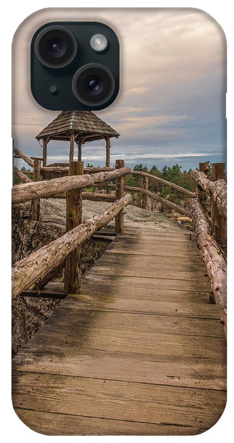 Mohonk Mountain House iPhone Case featuring the photograph Boards to the Sky by Kristopher Schoenleber
