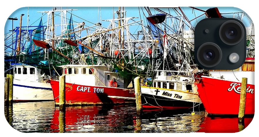 Boats iPhone Case featuring the photograph Boats in Harbor by Joe Roache