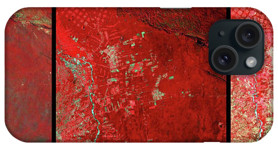 Agricultural iPhone Case featuring the photograph Bolivian Deforestation by Us Geological Survey/science Photo Library