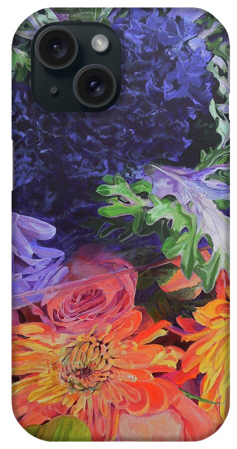 Flowers iPhone Case featuring the painting Bouquet 2 by Thomas Stead