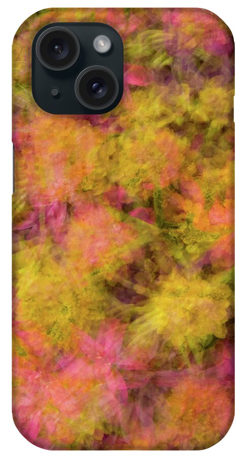 Abstract iPhone Case featuring the photograph Bouquet of Flowers by Minnie Gallman
