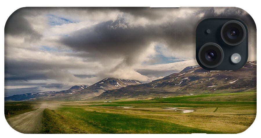 Iceland iPhone Case featuring the photograph Break in the Weather by Amanda Jones