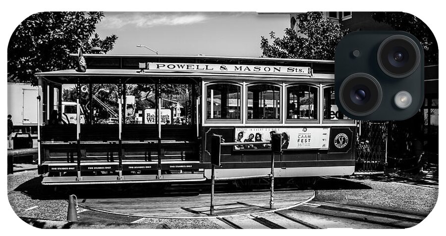 Cable Car iPhone Case featuring the photograph Cable car Turn around by Stuart Manning