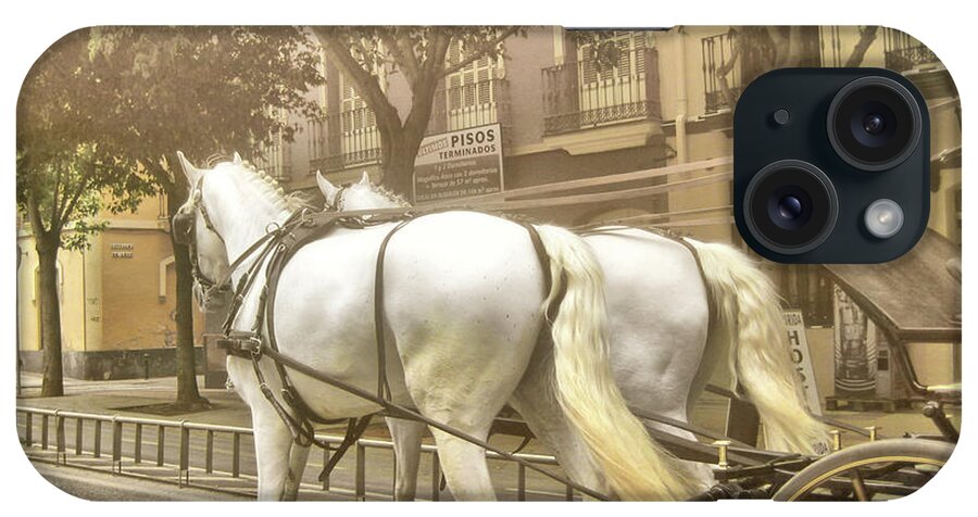 Art iPhone Case featuring the photograph Calesa by Dressage Design