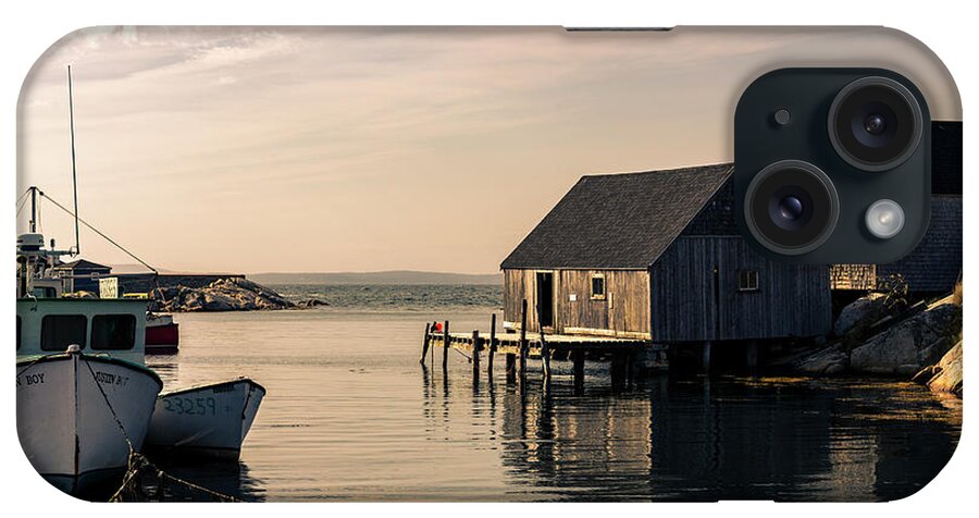 Nova Scotia iPhone Case featuring the photograph Calm of the Cove by Everet Regal