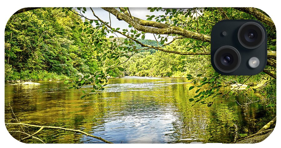 Canal Pool iPhone Case featuring the photograph Canal Pool by Tom Cameron
