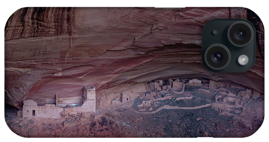 2018 iPhone Case featuring the photograph Canyon de Chelly Ruins 1810 by Kenneth Johnson