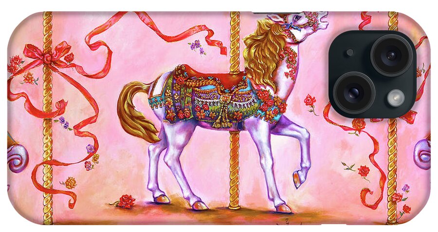 Carousel Horse iPhone Case featuring the photograph Carousel Horse by Judy Mastrangelo
