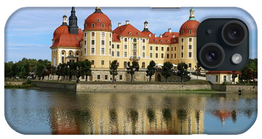 Castle iPhone Case featuring the photograph Castle Moritzburg by Christiane Schulze Art And Photography