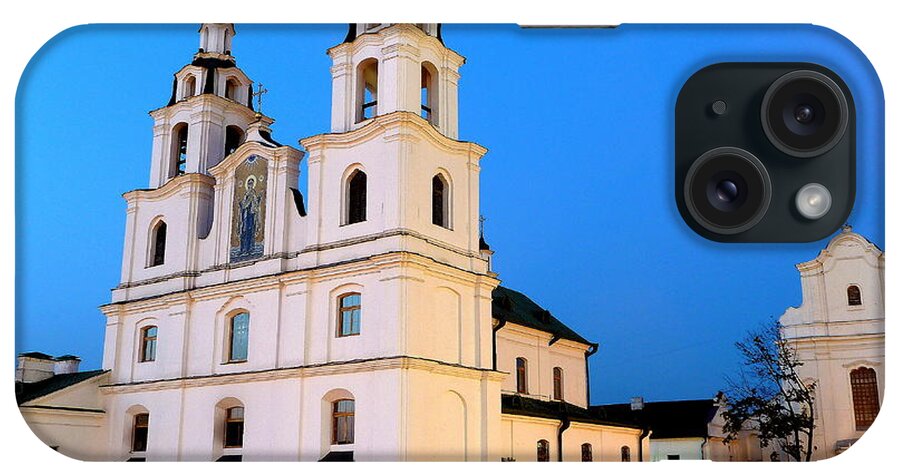 Convent iPhone Case featuring the photograph Cathedral Of Holy Spirit, Minsk by Sir Francis Canker Photography
