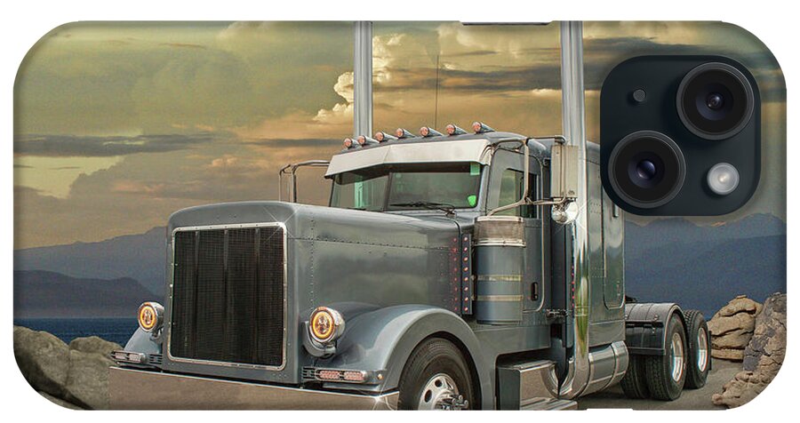 Big Rigs iPhone Case featuring the photograph Catr9470-19 by Randy Harris