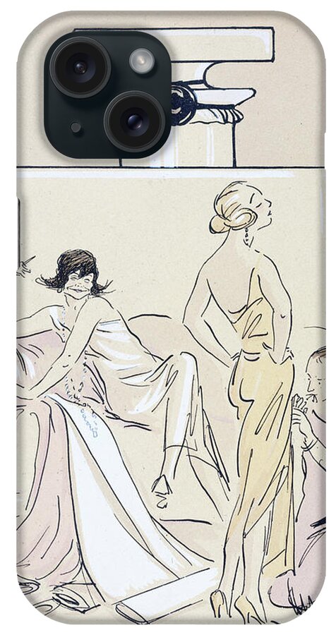Chanel No. 5, Perfume Bottle, 1923 iPhone Case by Science Source - Pixels