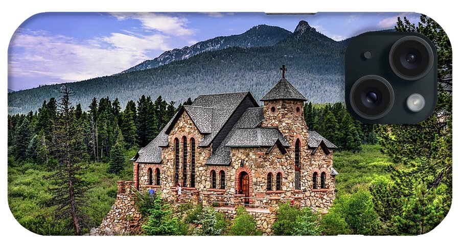 Church iPhone Case featuring the photograph Chapel on the Rock by David Meznarich