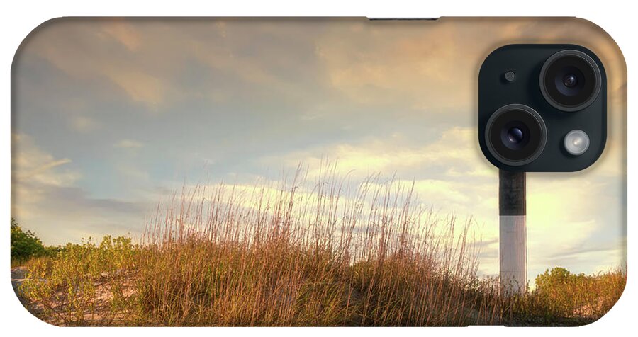 Sullivan's Island Lighthouse iPhone Case featuring the photograph Charleston Light - Sullivan's Island Lighthouse by Dale Powell