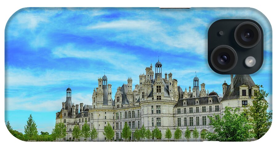 Loire Valley iPhone Case featuring the photograph Chateau Chambord Panorama by Marcy Wielfaert