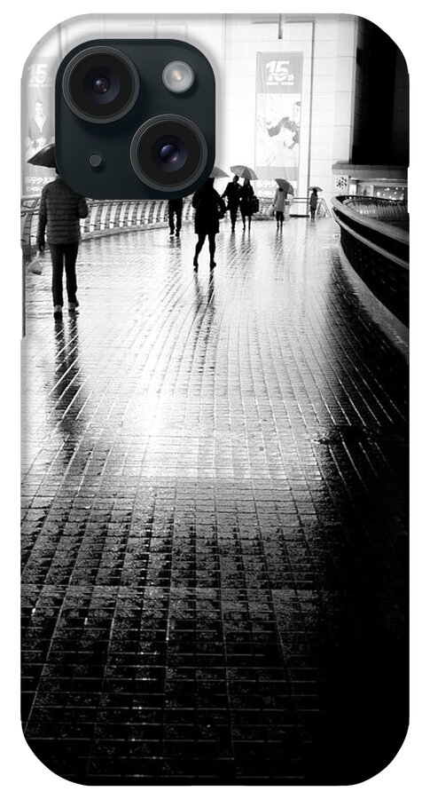 China Rain-1 iPhone Case featuring the photograph China Rain-1 by Moises Levy